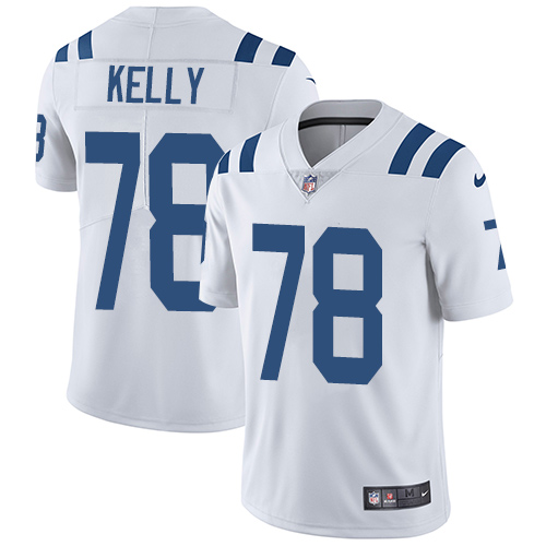 2019 men Indianapolis Colts #78 Kellly white Nike Vapor Untouchable Limited NFL Jersey